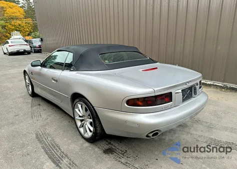 2001 Aston Martin Db7 Vantage z USA, uszkodzony, nr VIN SCFAB42371K401730